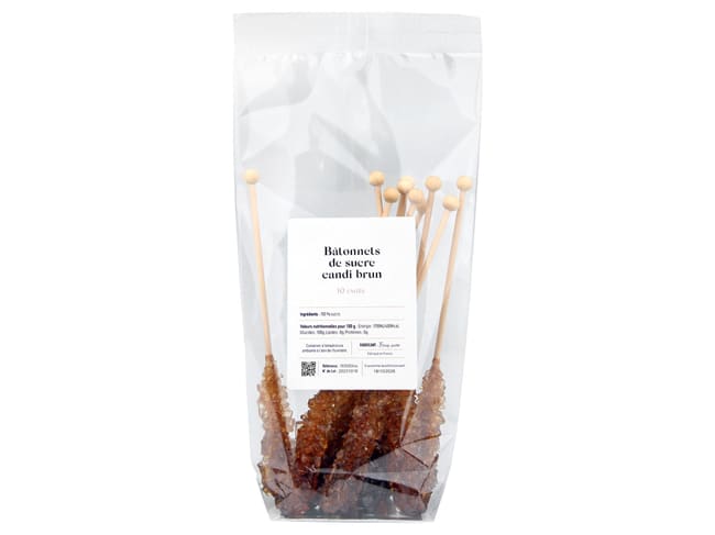 Candy Amber Sugar Sticks (x10)