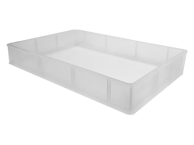 15L Dough Tray - Clear - 60 x 40 x H 9cm - Gilac