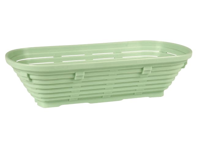 Plastic Banneton - for 1 kg - 34 x 14 x 9 cm - Gilac