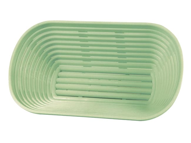 Plastic Banneton - for 500 g - 23 x 14 x 9 cm - Gilac