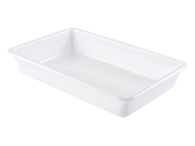 Gilac White 2L Flat Tray - 30 x 20 x ht 6,3cm - Gilac