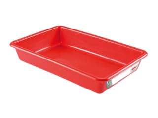 Red 5L Flat Tray