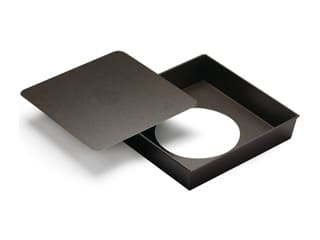 Square cake mould