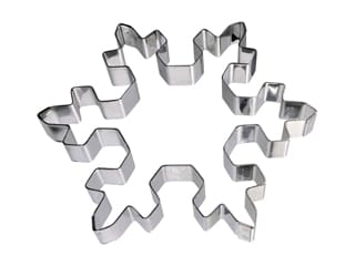Stainless Steel Ring - Snowflake Ø 11.5cm