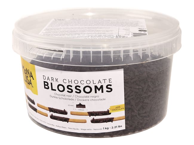 Dark Chocolate Shavings - 1kg - Mona Lisa