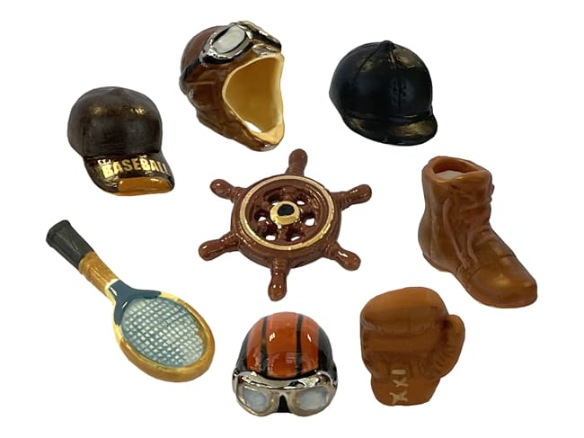 Vintage Sports Trinkets - Pack of 10
