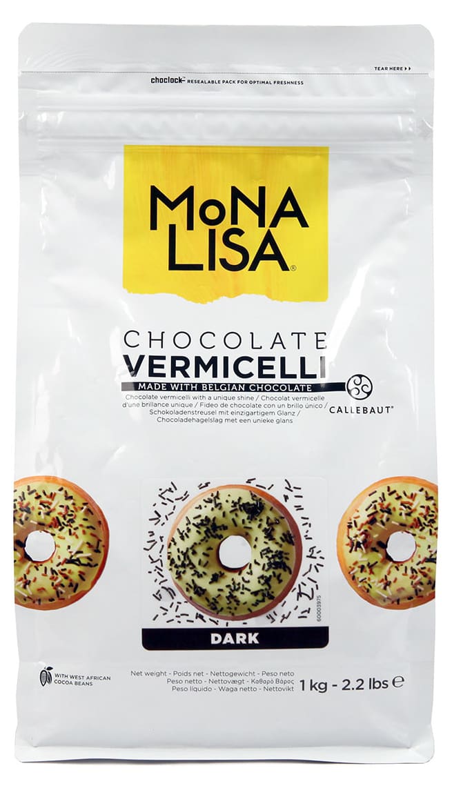Fine Chocolate Vermicelli 1kg Mona Lisa Meilleur du Chef