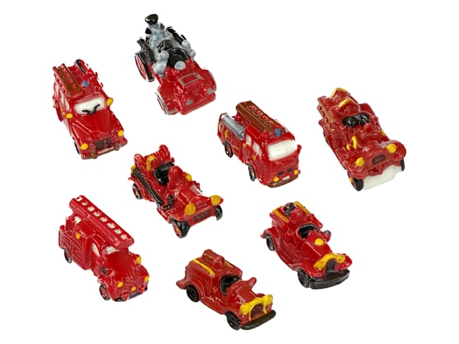 Vintage Fire Truck Trinkets - 2026 collection - Pack of 10 - EPI FOLIE