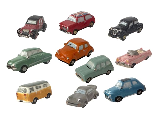 Legend Cars Trinkets - 2025 collection - Pack of 10 - EPI FOLIE