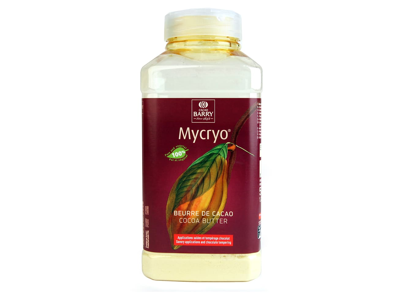 Beurre de cacao Mycryo 550g