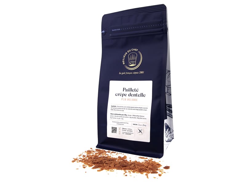 Pailleté Feuilletine Crêpe Dentelle Flakes - 250g - Cacao Barry ...