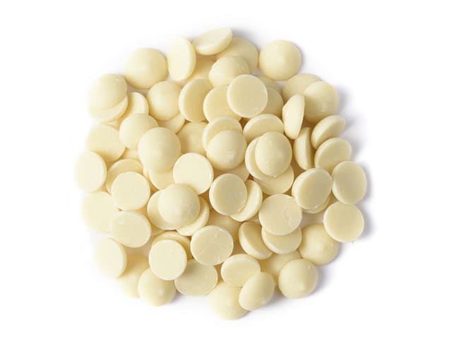 White Chocolate Couverture Pistoles - 28% Cocoa - 400g - Callebaut