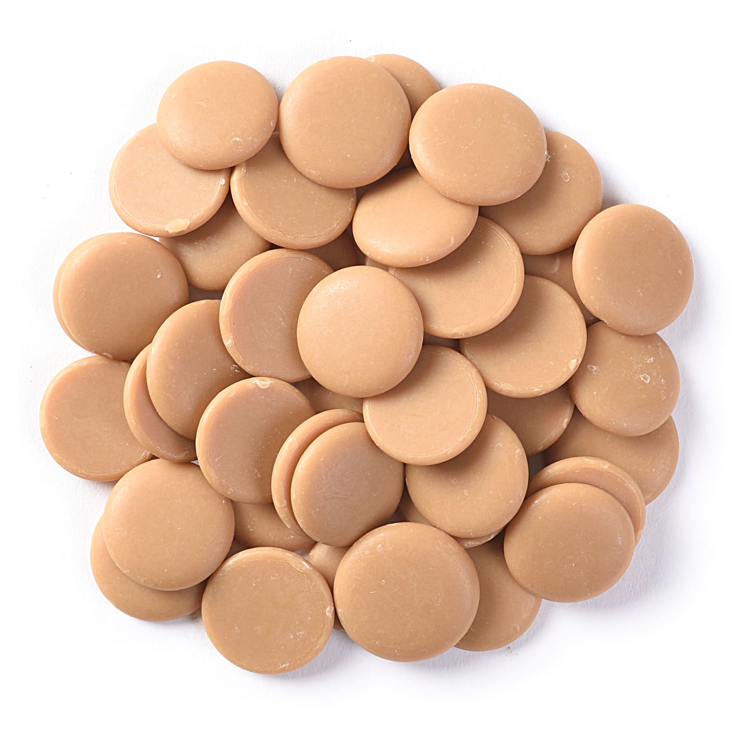 Zéphyr Caramel White Chocolate Couverture Pistoles 35 cocoa 500g