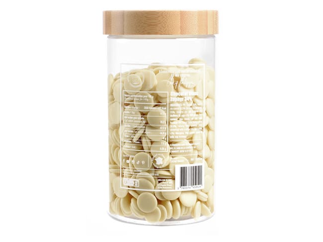 Zéphyr White Chocolate Couverture 34% - 550g - Cacao Barry