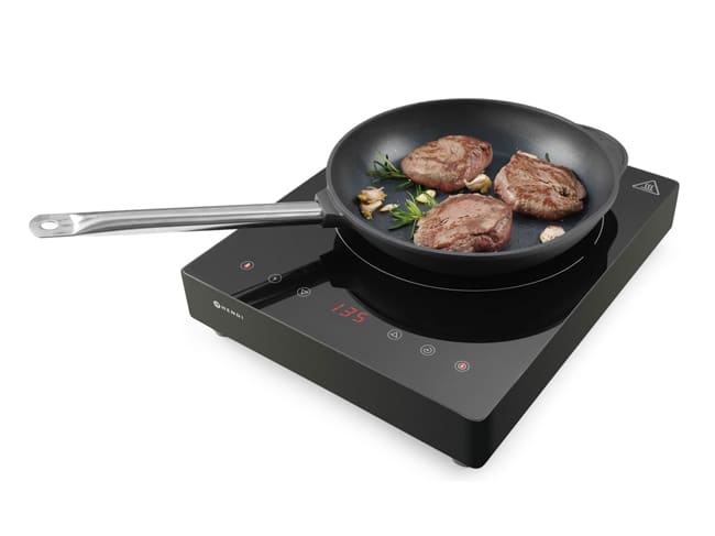 3500 W induction hob - Black Line - Hendi