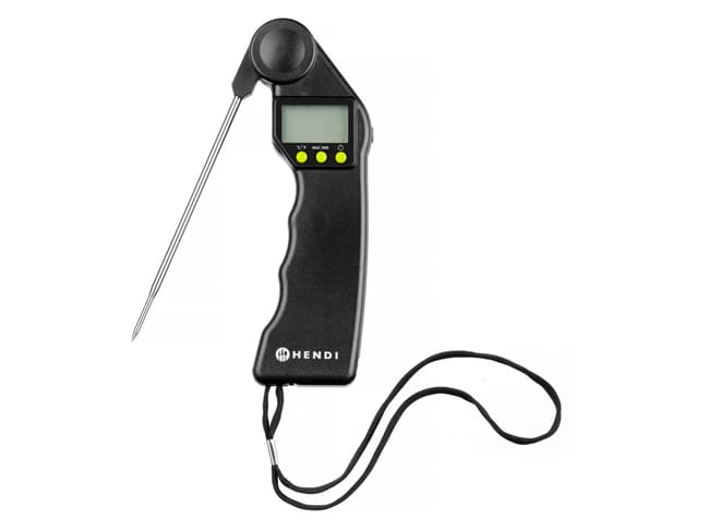 Digital Thermometer with Foldable Probe - -50°C to +300°C - Hendi