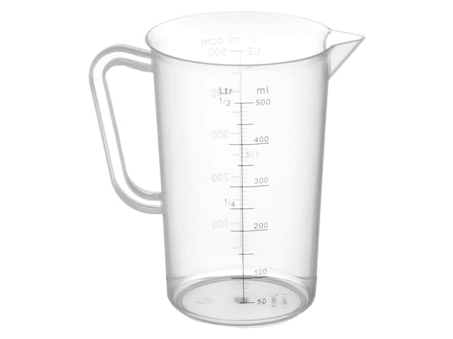 Graduated Plastic Jug - 0.5L