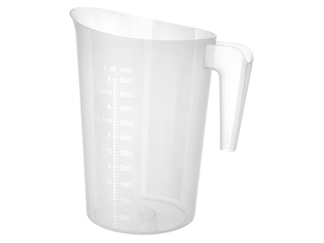 Graduated Plastic Jug - 5 litres