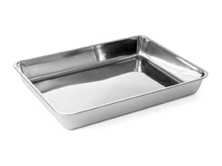 Stainless steel food storage pan