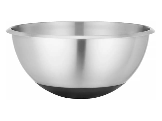 Stainless steel Mixing Bowl - Silicone base - Ø 26.5cm - Hendi