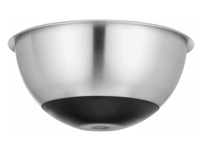 Stainless steel Mixing Bowl - Silicone base - Ø 26.5cm - Hendi