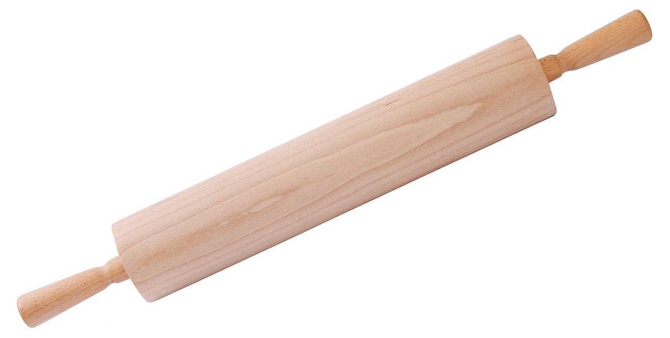 Beechwood rolling pin with handles Meilleur du Chef