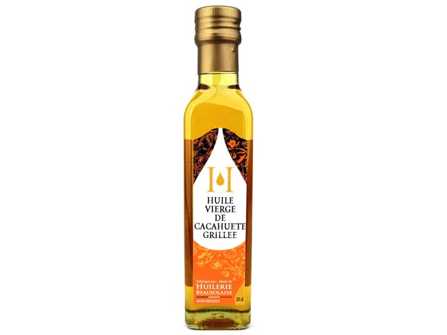 Virgin Grilled Peanut Oil 25cl - Huilerie Beaujolaise