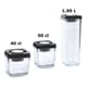 Vacuum Food Storage Container - Square - 40cl - Ibili