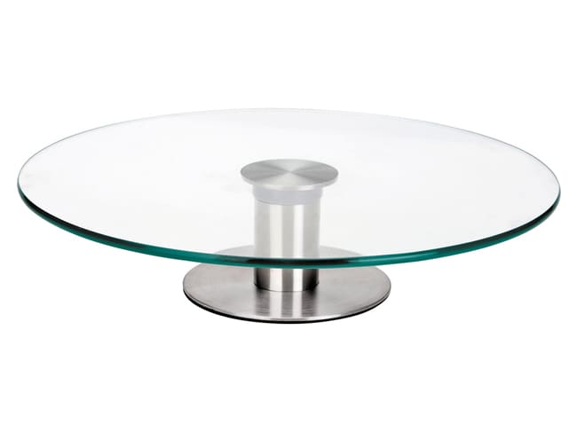 Glass Rotating Cake Stand - Ibili