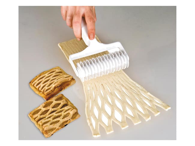 Rolling lattice pastry cutter – Kitchen caboodles