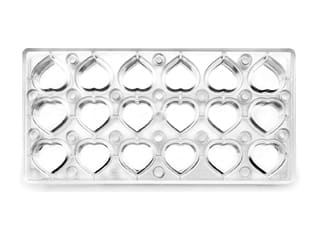 Magnetic Chocolate Mould - 18 Hearts