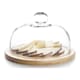 Tray for cheese - with glass bell - Ø 26 cm - Ibili