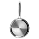 Triply Natural Stainless Steel Frying Pan - Multilayer - Ø 24 cm - Ibili