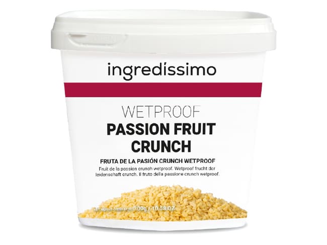 Crunchy Passion Fruit Chips - Coated with cocoa butter - 300g - Ingredissimo