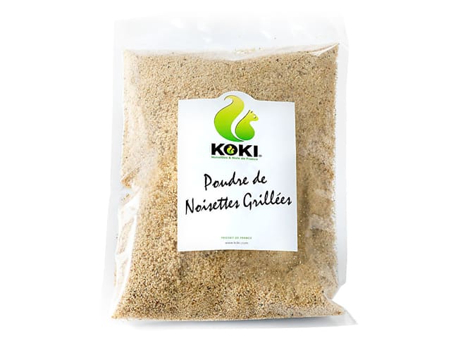 Roasted Ground Hazelnuts - 500 g - France - Koki