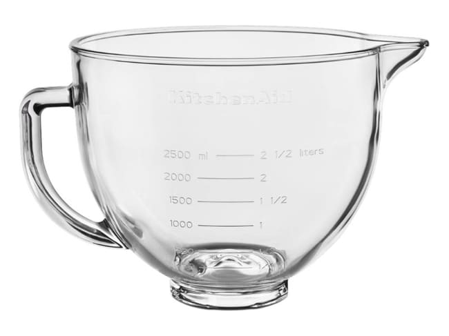 Glass Bowl - For Kitchenaid K45 - 4.8L - Kitchenaid