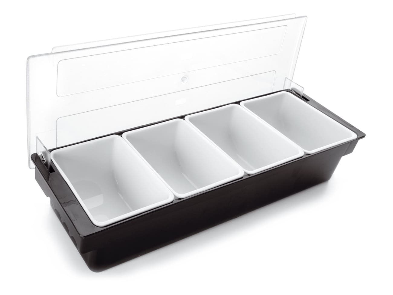 Condiment Holder with Lid 4 compartments Lacor Meilleur du Chef