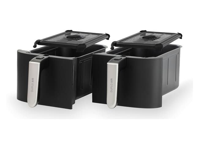 Dual Air Fryer - 2 compartments - 2 x 4.5 litres - Lacor