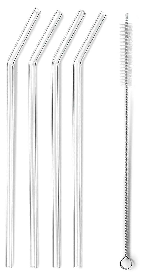 Reusable glass straws Meilleur du Chef