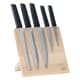 Magnetic Knife Holder - Beechwood - 5 knives - Lacor