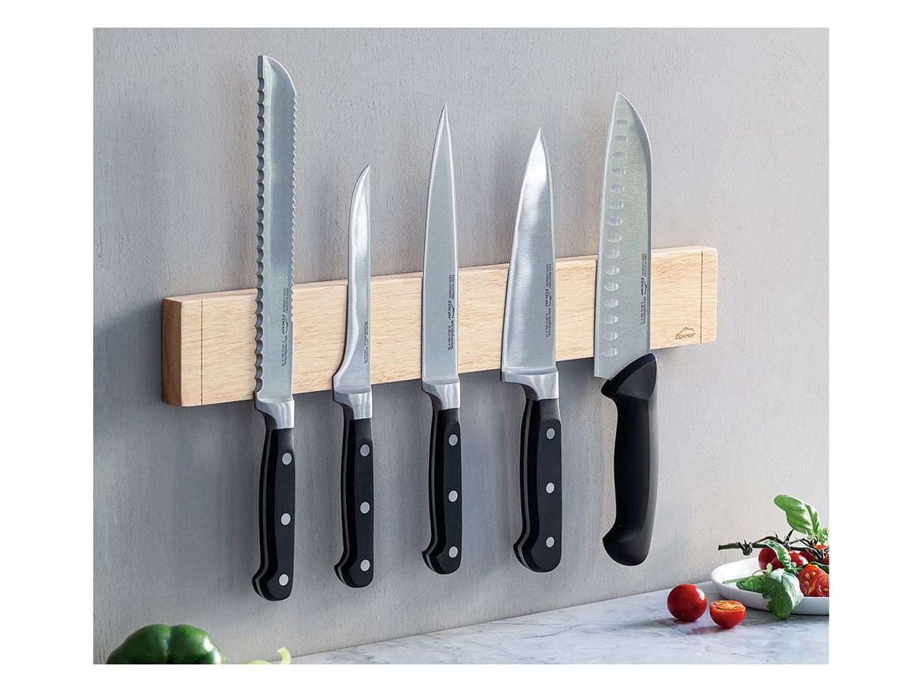 Wooden Knife Rack Meilleur du Chef