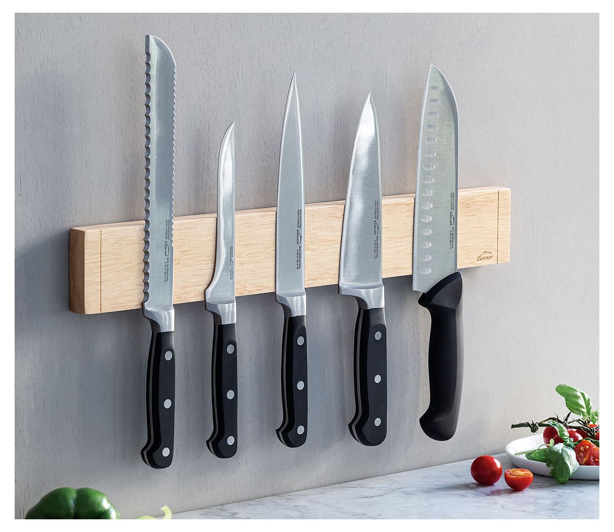 Wooden Knife Rack Meilleur du Chef