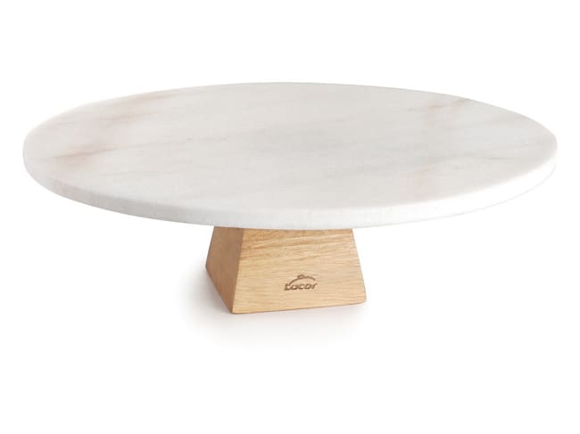 Naturale Stand - wood and marble - Ø 30cm - Lacor