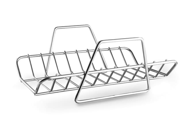 Trichef Stainless Steel Rack Roaster - 32,5 x 23,5cm - Lacor