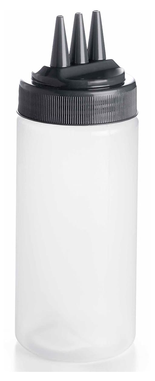 Triple Nozzle Squeeze Bottle 472ml Lacor Meilleur du Chef