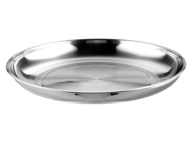 Stainless steel seafood tray - Ø 28cm - Lacor