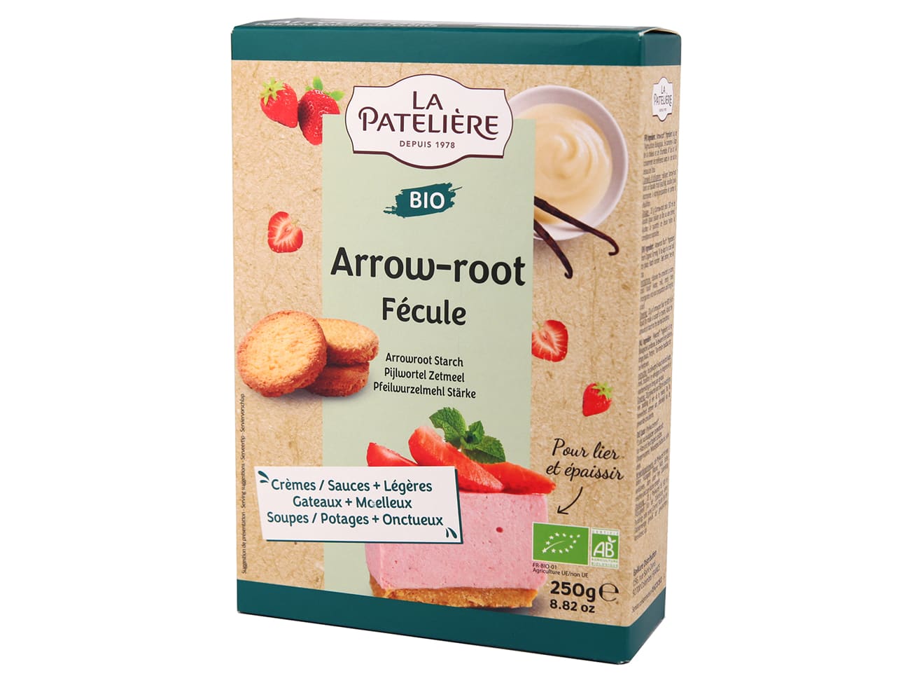 Arrowroot Powder /organic Arrow Root Puddings Soups Bread and More