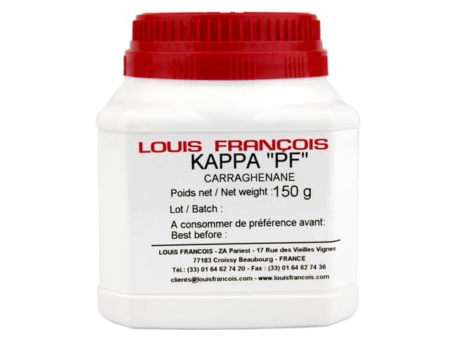 E407 Carregeenan Kappa - 150g - Louis François