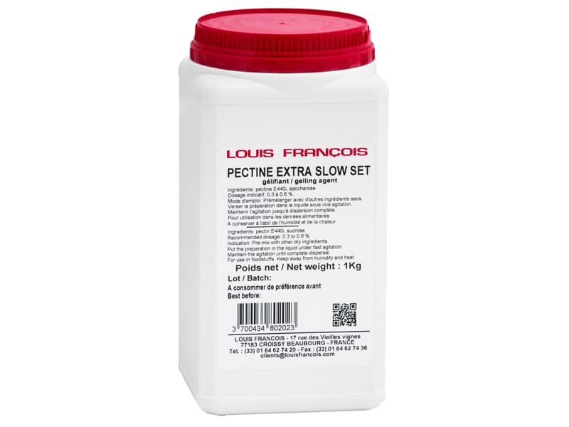 Extra Slow Set Pectin 1kg Louis François Meilleur du Chef