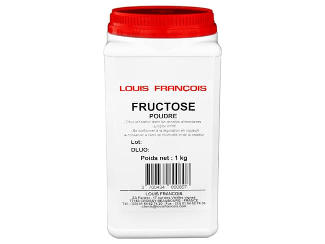 Fructose - 1 kg - Louis François